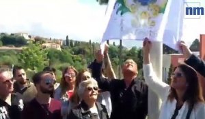 Vive émotion lors de l'inauguration d'une allée Laura-Borla à Nice