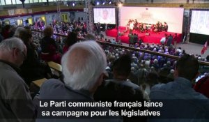 Législatives: le Parti communiste français lance sa campagne