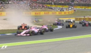 Grand Prix d'Espagne - Le premier virage du GP d'Espagne
