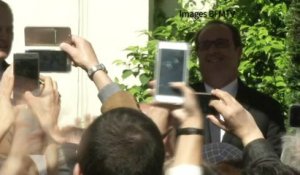 François Hollande: "Ce fut un honneur et une responsabilité"