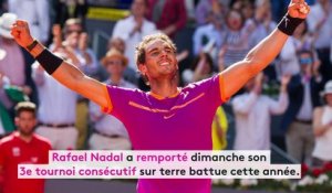 Rafael Nadal sur une voie royale