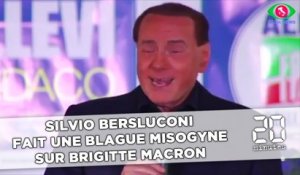 Silivio Berlusconi fait une blague misogyne sur Brigitte Macron...