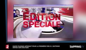 David Pujadas apparaît pour la première fois sur "France 2" après l’annonce de son éviction