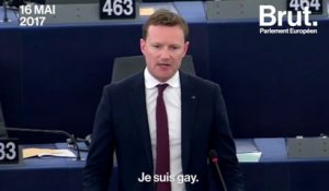Message de soutien aux homosexuels tchétchènes au Parlement européen
