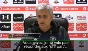 Man United - Mourinho : "J'espère que de Gea ne partira pas"