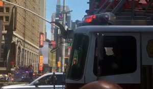 New York: Un véhicule fonce dans la foule sur Times Square - Un nouveau bilan des pompiers fait état de 13 blessés