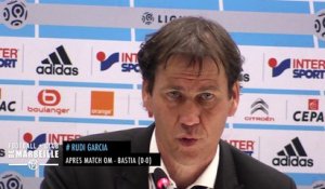 OM - Bastia (0-0) Garcia :  "Mission accomplie"