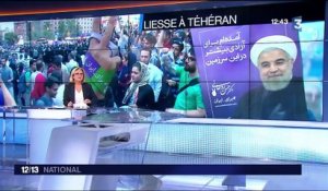 Hassan Rohani : des milliers d'Iraniens fêtent la victoire du président