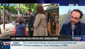 QG Bourdin 2017 : Les ambitions des partis aux législatives - 22/05