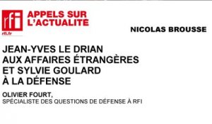 Jean-Yves Le Drian aux Affaires étrangères et Sylvie Goulard à la Défense