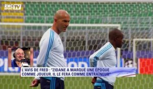 Fred Hermel : "Zidane a marqué une époque comme joueur, il le fera comme entraîneur"