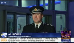 Le chef de la police de Manchester fait le point sur "l'incident terroriste"