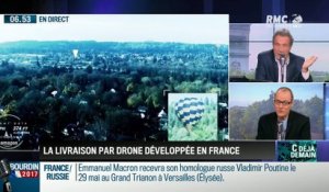 La chronique d'Anthony Morel : La livraison par drones se développe en France – 23/05
