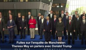 Fuites sur l'enquête de Manchester : May en parlera avec Trump