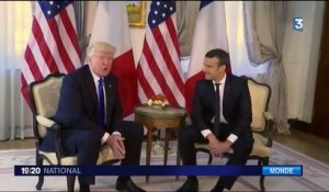 Sommet de l'OTAN : premiers pas d'Emmanuel Macron sur la scène internationale