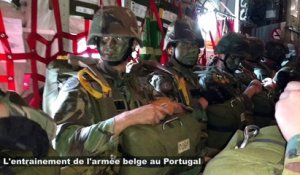 L'armée belge à l'entrainement au Portugal