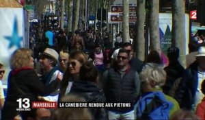 Marseille : la Canebière rendue aux piétons