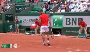Roland-Garros 2017 : Magnifique échange remporté par Benoit Paire (1-6, 1-1)