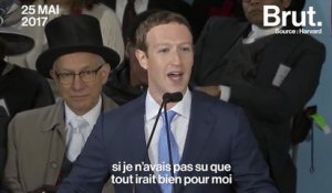 Lors d’un discours à Harvard Mark Zuckerberg parle du revenu universel