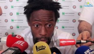 Roland-Garros 2017 - Gaël Monfils : "Maxime Hamou et Laurent Lokoli, deux gars top normalement !"