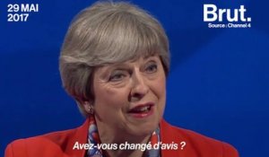 Theresa May déstabilisée par un journaliste de Channel 4