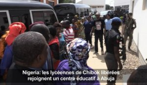 Les lycéennes de Chibok libérées rejoignent un centre éducatif