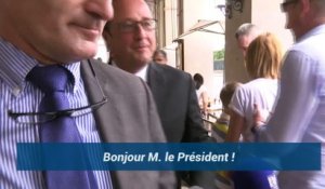 Ce moment où Hollande esquive une question sur Macron