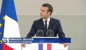 Emmanuel Macron remercie les salariés de STX pour "avoir sauvé l'entreprise"