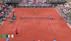 Roland-Garros 2017 : L’erreur d’arbitrage qui profite à Pouille (7-6, 5-1)