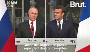 Les médias Sputnik et RT dans le collimateur d’Emmanuel Macron
