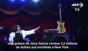 USA: une guitare de Jerry Garcia vendue 3,2 millions