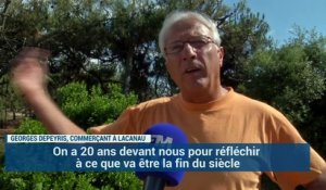 Sur la côte atlantique, des plages disparaissent lentement à cause de l'érosion