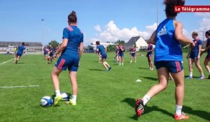 Rugby. L’équipe de France féminine à l'entraînement à Ploufragan