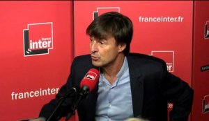 Nicolas Hulot : "Le Président Trump se sanctionne lui-même."