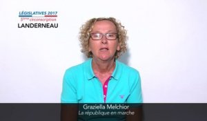 Législatives 2017. Graziella Melchior : 5e circonscription du Finistère (Landivisiau-Lesneven)