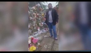 Attentat Manchester : Un homme surpris à voler une peluche sur le mémorial aux victimes (vidéo)