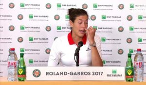 Roland-Garros 2017 : Muguruza craque et s'en va en pleine conférence de presse