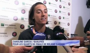 Roland Garros – Garcia : "J’étais motivée à l’idée de jouer ce match"
