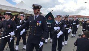 73e D-Day. Cérémonie de l'école des fusiliers marins de Lorient