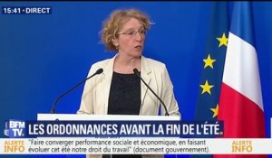 Muriel Pénicaud: le projet de loi Travail "est porté par une triple exigence"