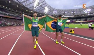 Record du monde pour le Brésilien Petrucio Ferreira Dos Santos sur 100 mètres catégorie T47