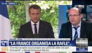 Emmanuel Macron rend hommage à Simone Veil et assure que "sa voix ne s'éteindra jamais"