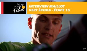 L'interview du maillot vert ŠKODA - Étape 15 - Tour de France 2017