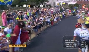 Tour de France: Quand un spectateur se déshabille et fait la course en tête en direct sur France 2