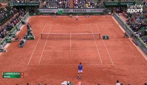 Roland-Garros 2017 : Nadal fait courir Carreno Busta (2-5)