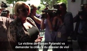 La victime de Roman Polanski veut clore le dossier