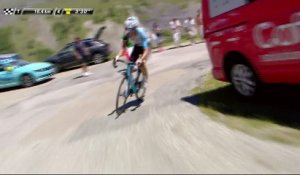 Attaque de Romain Bardet - Étape 7 / Stage 7 - Critérium du Dauphiné 2017
