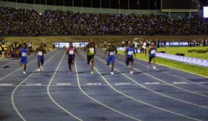 Jamaïque: "L'Eclair" Usain Bolt illumine une dernière fois Kingston
