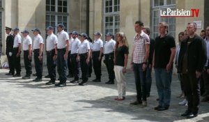 Couple de policiers tués : un an après, hommages et minute de silence dans les Yvelines