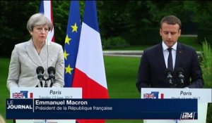 Antiterrorisme: Emmanuel Macron annonce un "plan d'action très concret" avec Londres
